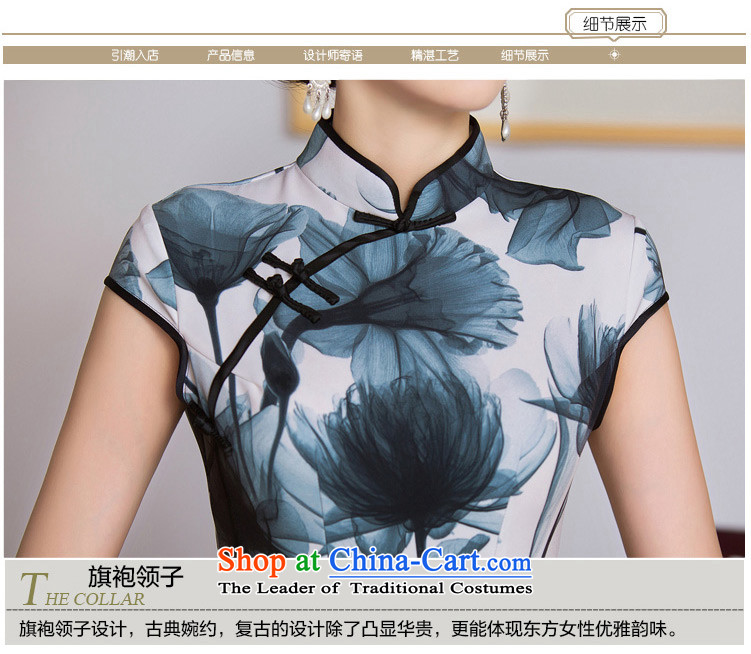 Submission from Mr Yuen of paintings by 2015 long load autumn qipao paintings improved cheongsam dress long antique style qipao Ms. dresses dress QD290 picture color pictures, prices, XXL brand platters! The elections are supplied in the national character of distribution, so action, buy now enjoy more preferential! As soon as possible.