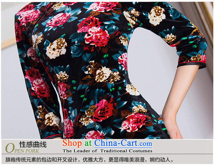 Mr Yuen, Turandot of 2015 in the autumn of qipao retro long stylish qipao skirt the new in the elderly in the Cuff improved cheongsam dress QD291 picture color pictures, prices, XXL brand platters! The elections are supplied in the national character of distribution, so action, buy now enjoy more preferential! As soon as possible.