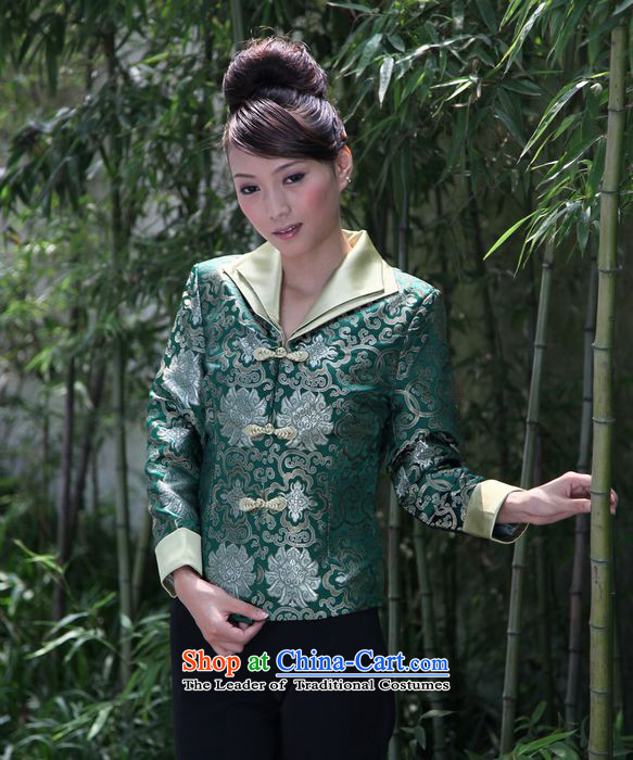 Ms. older GENYARD Tang dynasty during the spring and autumn load improved stylish Chinese long-sleeved top middle-aged moms-Neck Jacket black L picture, prices, brand platters! The elections are supplied in the national character of distribution, so action, buy now enjoy more preferential! As soon as possible.