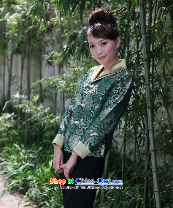 Ms. older GENYARD Tang dynasty during the spring and autumn load improved stylish Chinese long-sleeved top middle-aged moms-Neck Jacket black L picture, prices, brand platters! The elections are supplied in the national character of distribution, so action, buy now enjoy more preferential! As soon as possible.