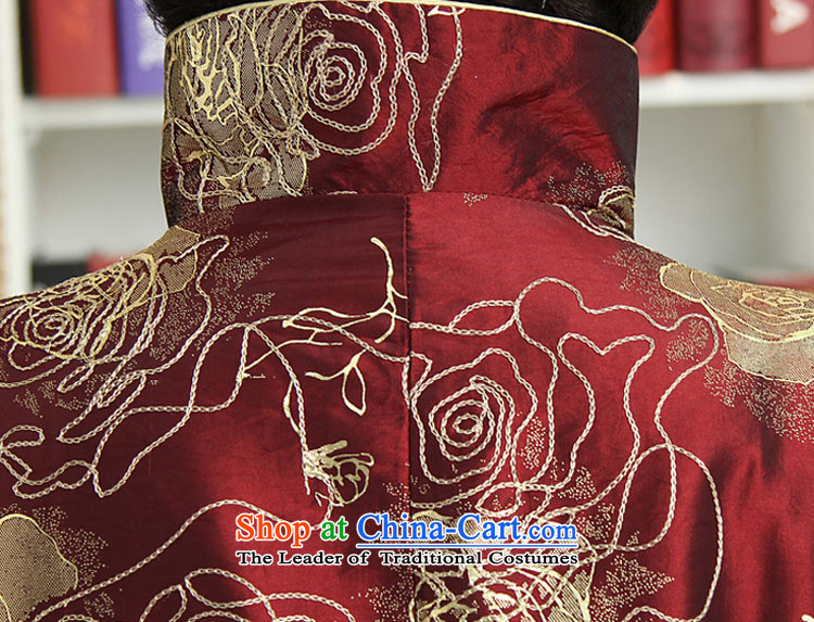 Genyard2015 spring and summer new Tang dynasty women clothes embroidery Chinese Jacket Foutune of video to disc is deducted thin collar brown L picture, prices, brand platters! The elections are supplied in the national character of distribution, so action, buy now enjoy more preferential! As soon as possible.