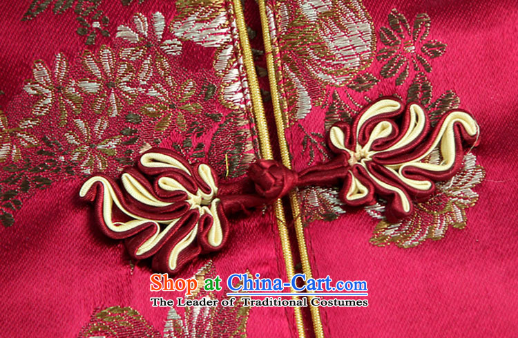 The elderly in new GENYARD ethnic Chinese President Tang dynasty improved long-sleeved load spring and autumn mother blouses female red XXXXL picture, prices, brand platters! The elections are supplied in the national character of distribution, so action, buy now enjoy more preferential! As soon as possible.
