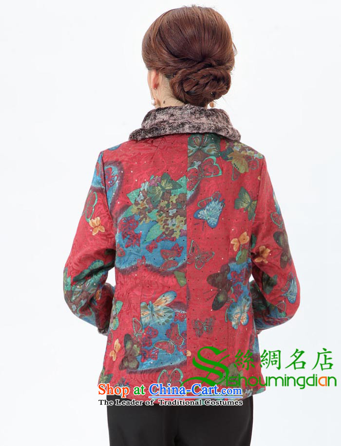 The elderly in the garment units GENYARD service pack autumn and winter mother stylish women's clothes, Ms. Tang dynasty ãþòâ rusty red XXXL picture, prices, brand platters! The elections are supplied in the national character of distribution, so action, buy now enjoy more preferential! As soon as possible.