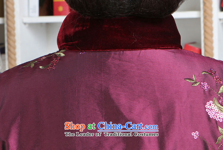 The elderly in the new mother GENYARD style Chinese robe embroidered jacket coat Tang Dynasty Ms. Tang dynasty cotton 2105 Green M picture, prices, brand platters! The elections are supplied in the national character of distribution, so action, buy now enjoy more preferential! As soon as possible.