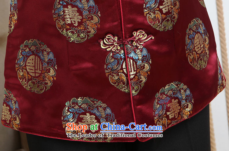 The elderly in new GENYARD Happy Middle-aged Tang Dynasty Ms. Fall/Winter Collections of older women's robe Tang dynasty 9005 red cotton jacket grandma M picture, prices, brand platters! The elections are supplied in the national character of distribution, so action, buy now enjoy more preferential! As soon as possible.