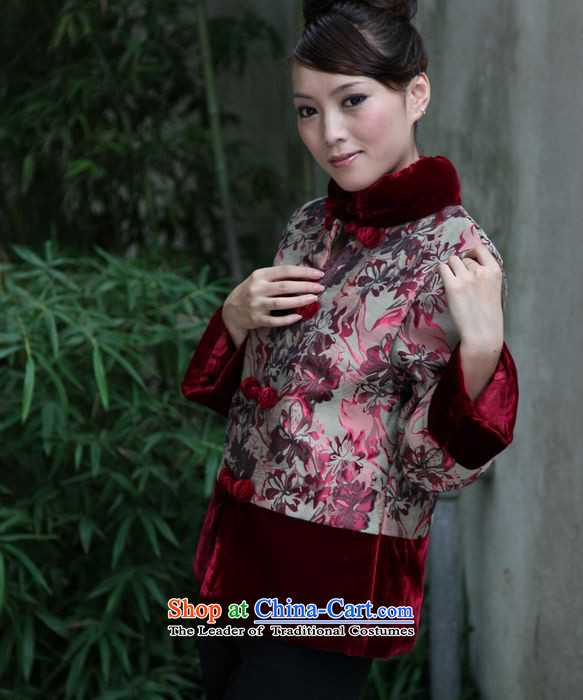 The elderly in the Tang dynasty GENYARD stylish Ms. Tang dynasty winter coat cotton coat long-sleeved jacket mother autumn and winter cotton red XXXXL picture, prices, brand platters! The elections are supplied in the national character of distribution, so action, buy now enjoy more preferential! As soon as possible.