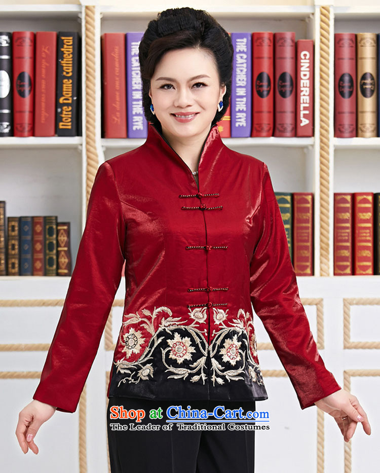 The elderly in the Chinese Tang GENYARD load improved quality assurance Tang Dynasty Chinese middle-aged moms Tang black XXXXL picture, prices, brand platters! The elections are supplied in the national character of distribution, so action, buy now enjoy more preferential! As soon as possible.