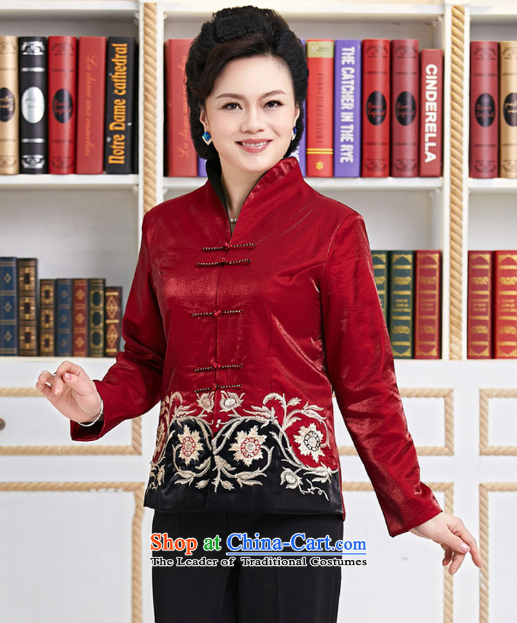 The elderly in the Chinese Tang GENYARD load improved quality assurance Tang Dynasty Chinese middle-aged moms Tang black XXXXL picture, prices, brand platters! The elections are supplied in the national character of distribution, so action, buy now enjoy more preferential! As soon as possible.