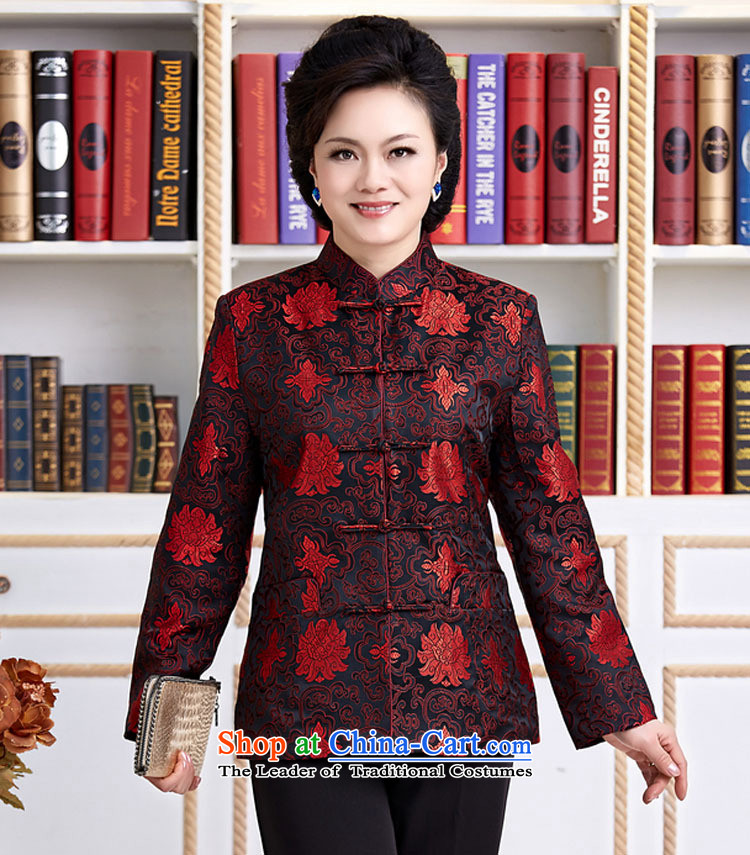 The elderly in the Tang dynasty GENYARD female Chinese national women's clothing casual wear costumes black M picture, prices, brand platters! The elections are supplied in the national character of distribution, so action, buy now enjoy more preferential! As soon as possible.