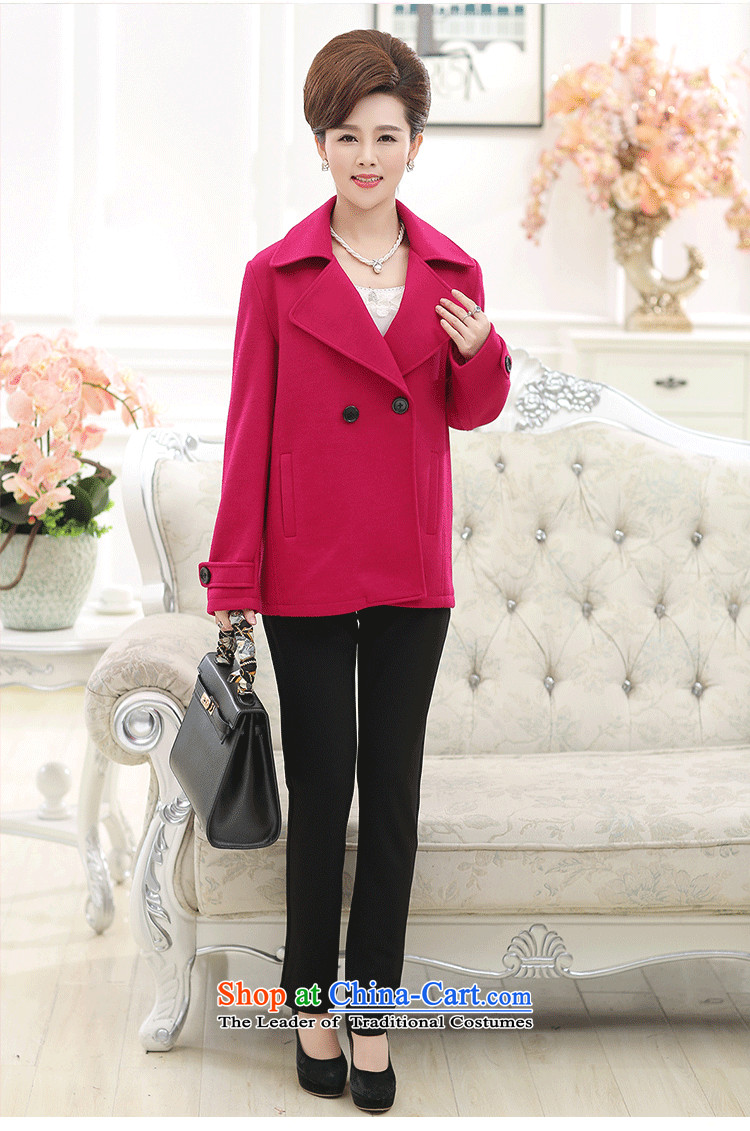 The elderly in the mother load GENYARD autumn and winter new product codes 40-50-year-old cardigan middle-aged women reverse collar double-coats of red XL Photo, prices, brand platters! The elections are supplied in the national character of distribution, so action, buy now enjoy more preferential! As soon as possible.