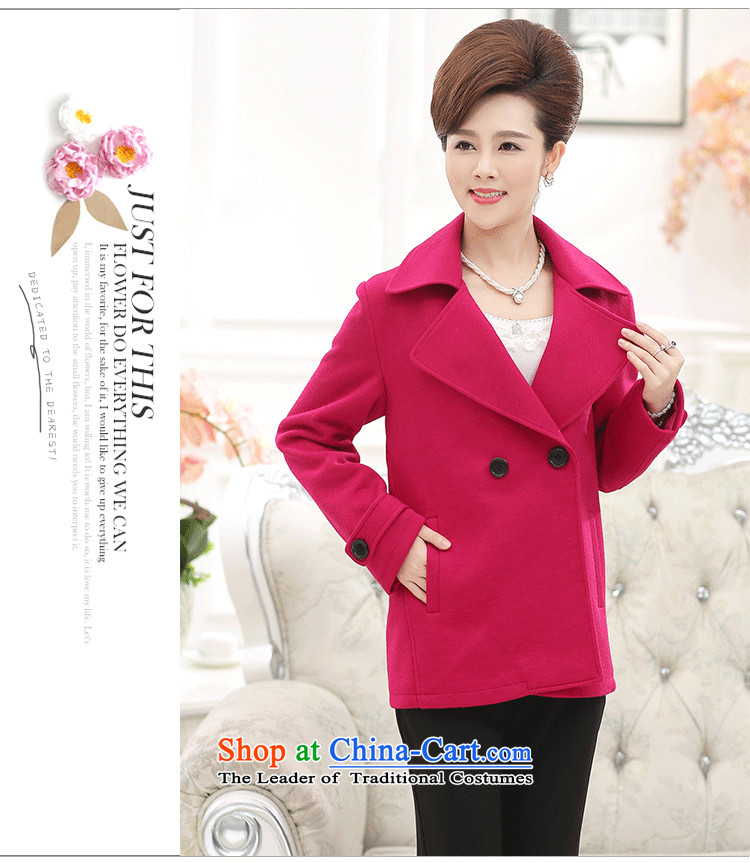 The elderly in the mother load GENYARD autumn and winter new product codes 40-50-year-old cardigan middle-aged women reverse collar double-coats of red XL Photo, prices, brand platters! The elections are supplied in the national character of distribution, so action, buy now enjoy more preferential! As soon as possible.