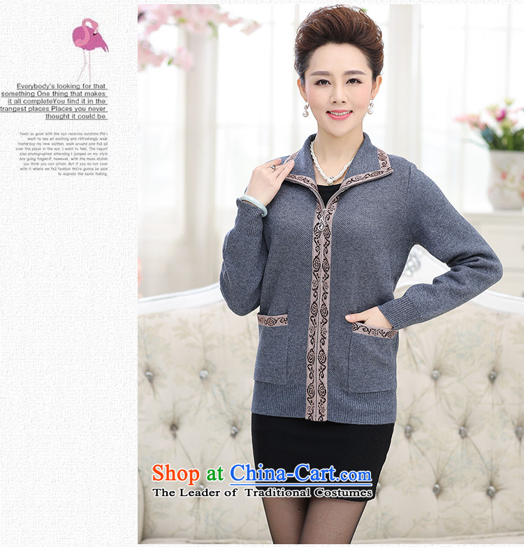 New Spring and Autumn GENYARD) women's older thick sweater jacket zipper cardigan middle-aged mother with fleece rubber red XL Photo, prices, brand platters! The elections are supplied in the national character of distribution, so action, buy now enjoy more preferential! As soon as possible.