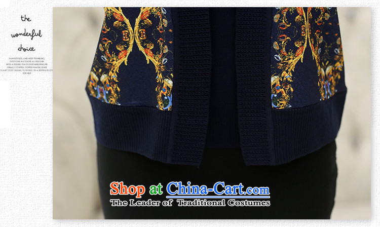 The fall of new, GENYARD2015 elderly really two kits Knitted Shirt LADIES CARDIGAN larger mother woolen sweater blue jacket XL( recommendations 120-135 catty) Picture, prices, brand platters! The elections are supplied in the national character of distribution, so action, buy now enjoy more preferential! As soon as possible.