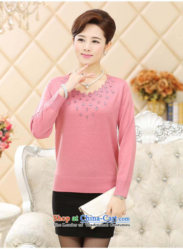 Load the autumn GENYARD mother in the knitwear, forming the load spring and autumn older Ms. shirt, woolen sweater Girl
