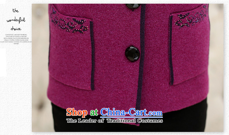In the number of older women's GENYARD Fall/Winter Collections knitting cardigan larger mother replacing thick Fleece Jacket middle-aged 40-50 years old dark red L picture, prices, brand platters! The elections are supplied in the national character of distribution, so action, buy now enjoy more preferential! As soon as possible.