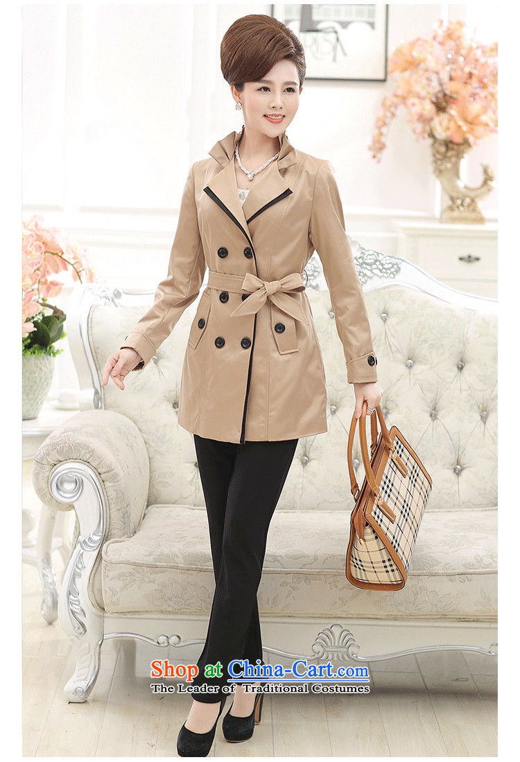In the number of older women's GENYARD fall inside the new wind jacket young mothers with stylish medium to long term, double-girl shirt khaki 3XL picture, prices, brand platters! The elections are supplied in the national character of distribution, so action, buy now enjoy more preferential! As soon as possible.