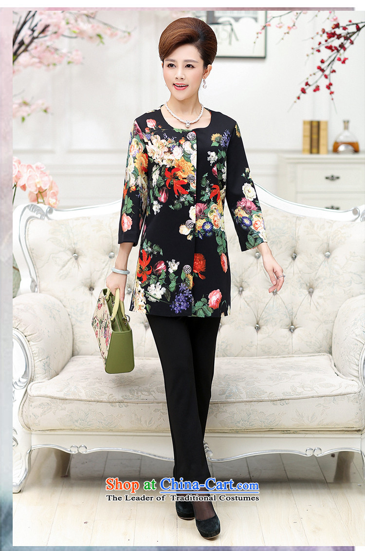 In the number of older women's GENYARD boxed long-sleeved shirt stamp autumn jacket middle-aged female wedding in large load mother Long Hoodie Black XL Photo, prices, brand platters! The elections are supplied in the national character of distribution, so action, buy now enjoy more preferential! As soon as possible.