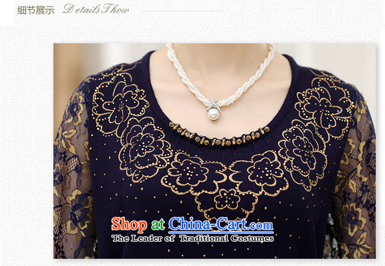 The elderly in the new GENYARD2015 autumn Women's clothes loose mother replacing chiffon