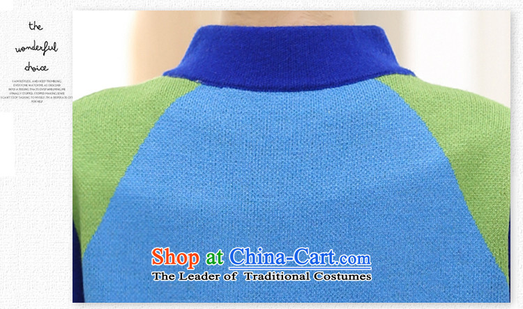 In the number of older women's GENYARD Autumn and Winter Sweater jacket mother loaded thick with large high-collar knitwear cardigan elderly T-shirt blue L picture, prices, brand platters! The elections are supplied in the national character of distribution, so action, buy now enjoy more preferential! As soon as possible.