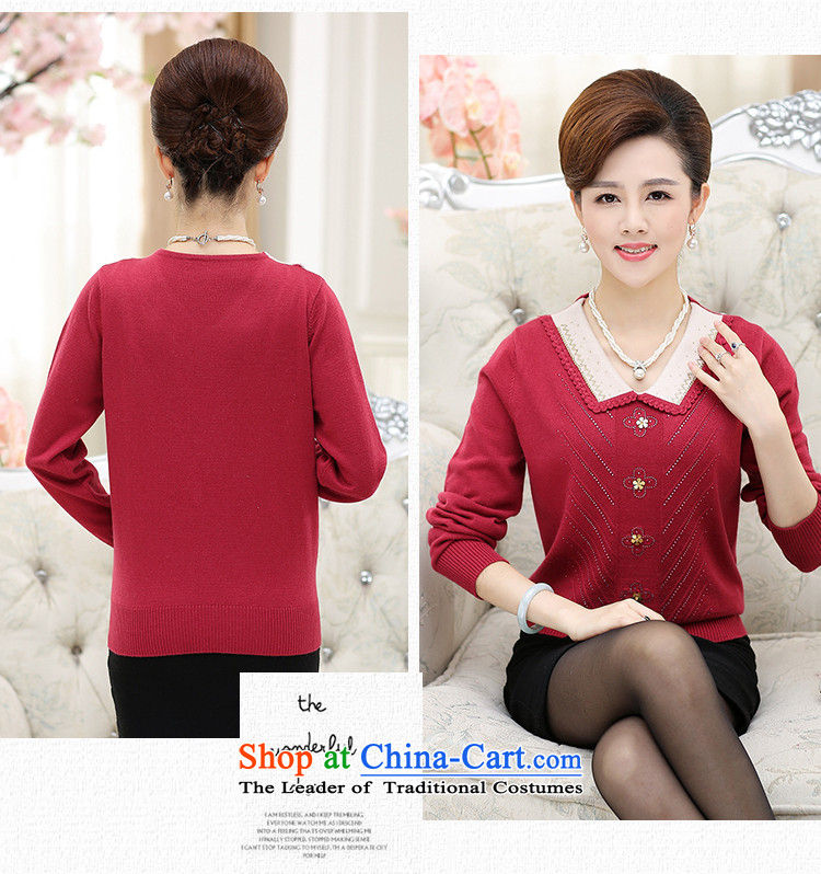 In the number of older women's GENYARD fleece large load on the fall of mother long-sleeved shirt Knitted Shirt, forming the middle-aged female sweater knit sweater pink M picture, prices, brand platters! The elections are supplied in the national character of distribution, so action, buy now enjoy more preferential! As soon as possible.