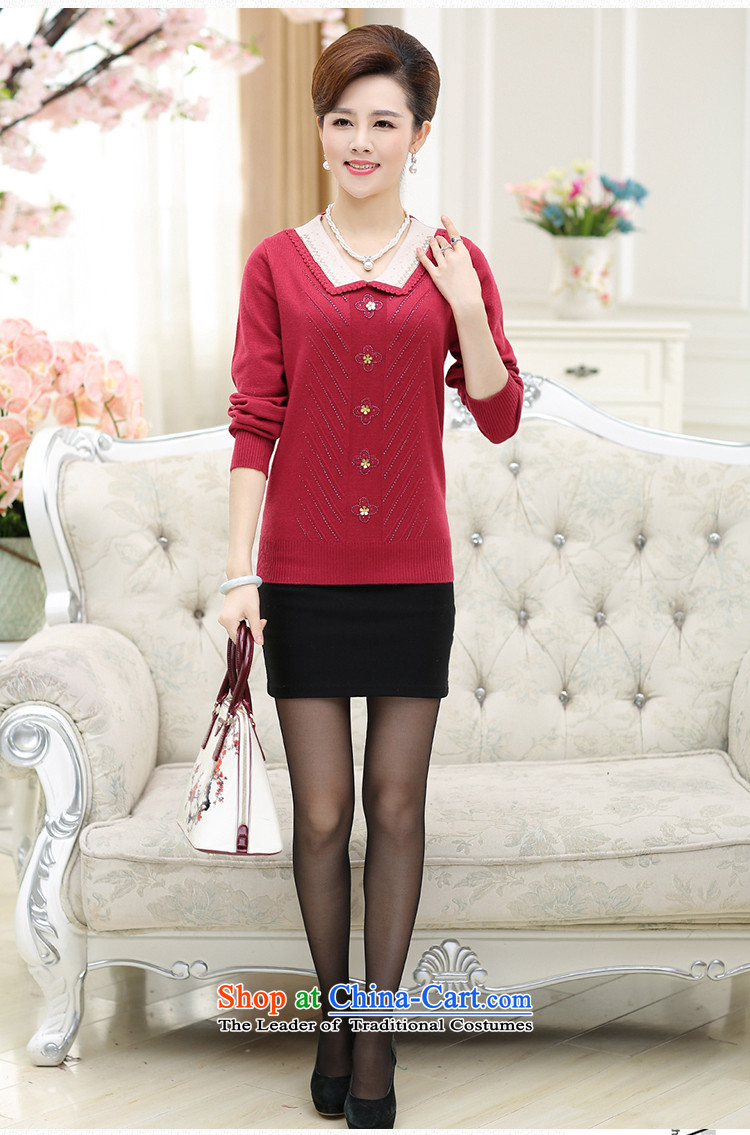 In the number of older women's GENYARD fleece large load on the fall of mother long-sleeved shirt Knitted Shirt, forming the middle-aged female sweater knit sweater pink M picture, prices, brand platters! The elections are supplied in the national character of distribution, so action, buy now enjoy more preferential! As soon as possible.