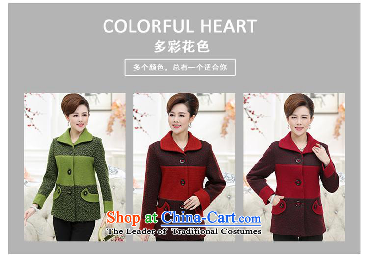 Load New autumn GENYARD2015 in older women's gross butted? long load 40-50 a mother large long-sleeved green 3XL picture, prices, brand platters! The elections are supplied in the national character of distribution, so action, buy now enjoy more preferential! As soon as possible.
