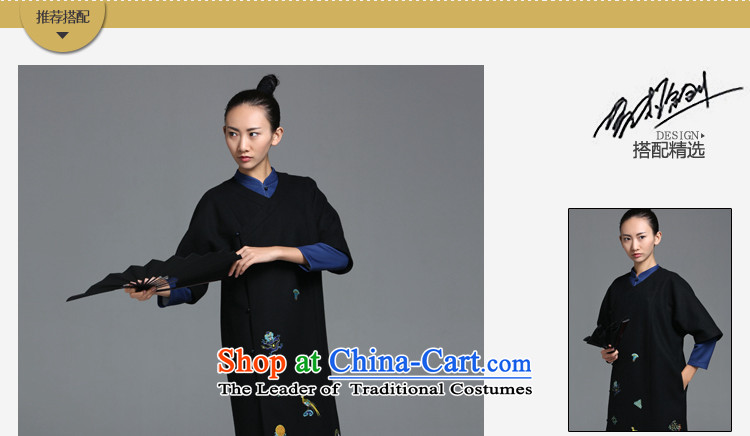 【 mustard original- Chiu-ming/China wind Chinese collar Designer) dress improved cheongsam dress female autumn and winter new stamp pre-sale prices, pictures, L brand platters! The elections are supplied in the national character of distribution, so action, buy now enjoy more preferential! As soon as possible.