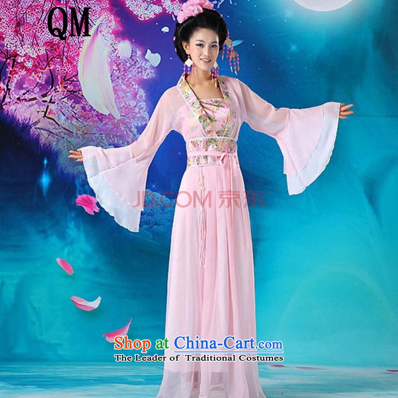 At the end of Light Classical Han-floor, guzheng fairies Han-female stage performances serving a seven magnificent Queen sleeper sofa cosplay load fairies CX5 yellow light at the end of PUERTORRICANS 160cm), suitable for shopping on the Internet has been