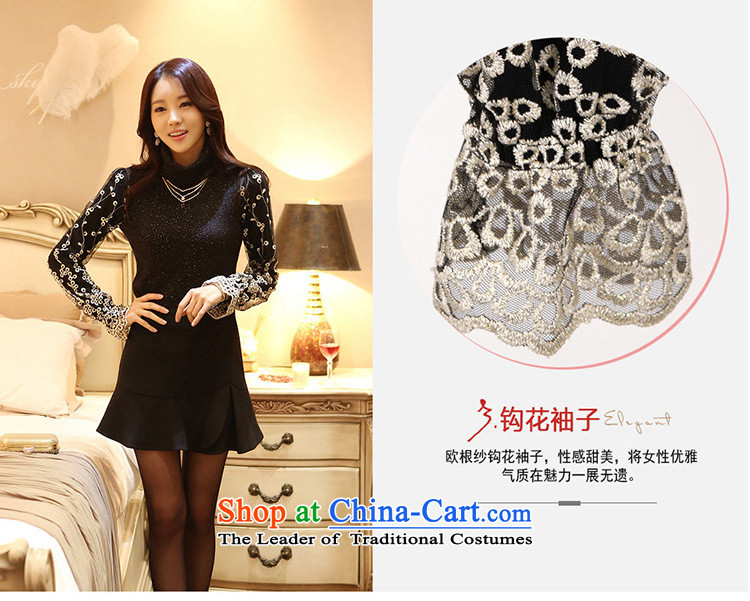 The Secretary for women shop .2015 involving fall of Korean women new boxed long-sleeved check spend long-sleeved shirt, forming the engraving female T-shirt female black L picture, prices, brand platters! The elections are supplied in the national character of distribution, so action, buy now enjoy more preferential! As soon as possible.