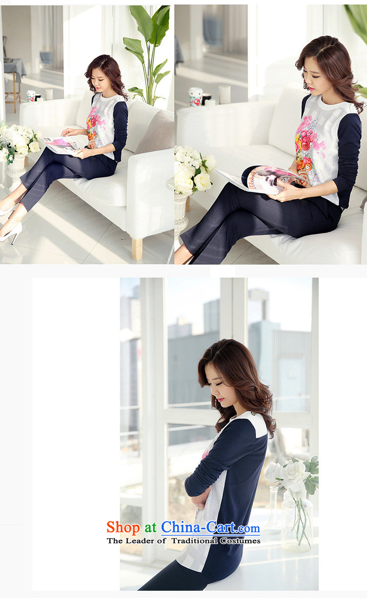 The Secretary for women involved shop .2015 autumn and winter new Korean Style Boxed Baihua stamp relaxd mother larger women wear shirts female T-shirt picture color pictures, prices, S brand platters! The elections are supplied in the national character of distribution, so action, buy now enjoy more preferential! As soon as possible.