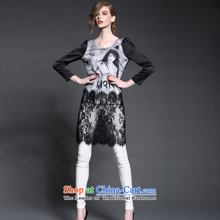 The Secretary for women involved shop .2015 autumn and winter Lace Embroidery Stamp fine lace decorated stamp dresses #A498 black L picture, prices, brand platters! The elections are supplied in the national character of distribution, so action, buy now enjoy more preferential! As soon as possible.