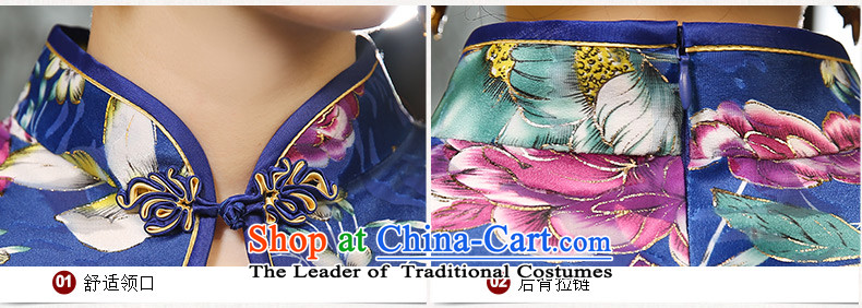 Mr Yuen stimulated included improved qipao autumn 2015 retro fitted velvet cheongsam dress new short, Ms. cheongsam dress ZA9804 picture color pictures, prices, XXL brand platters! The elections are supplied in the national character of distribution, so action, buy now enjoy more preferential! As soon as possible.