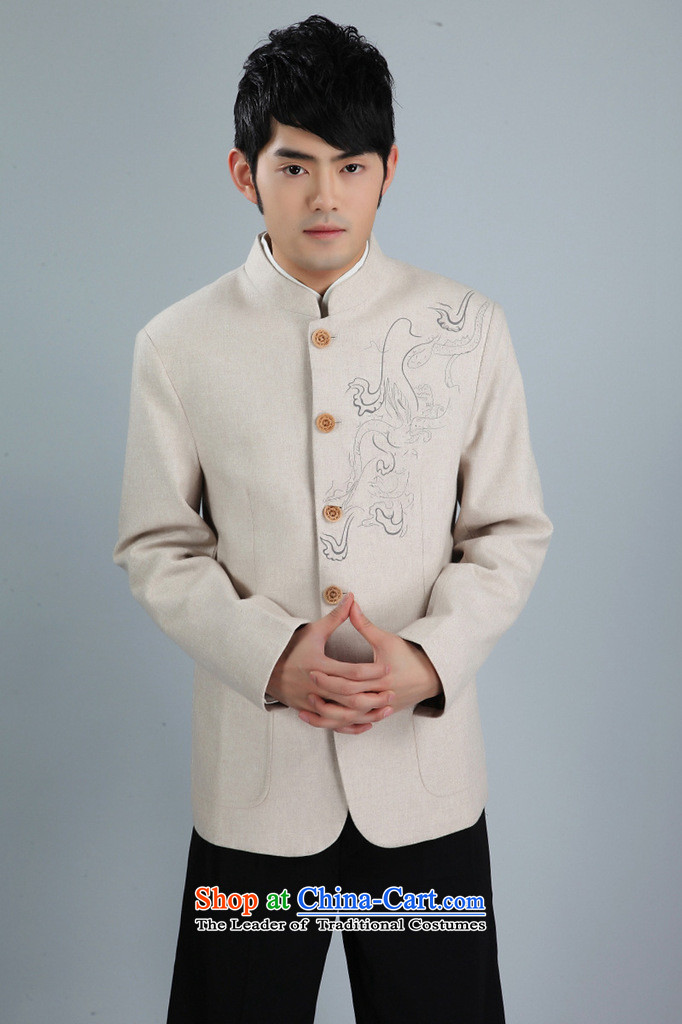 Mano-hwan's men of Tang Dynasty Chinese tunic, new 2353-4, Collar Korea edition suits service Tang dynasty white L picture, prices, brand platters! The elections are supplied in the national character of distribution, so action, buy now enjoy more preferential! As soon as possible.