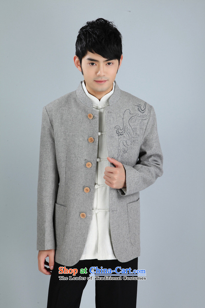 Mano-hwan's men of Tang Dynasty Chinese tunic, new 2353-4, Collar Korea edition suits service Tang dynasty white L picture, prices, brand platters! The elections are supplied in the national character of distribution, so action, buy now enjoy more preferential! As soon as possible.