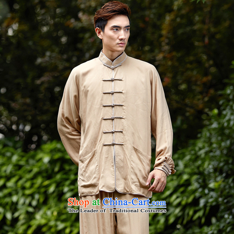 Mano-hwan's men Tang dynasty kit 2527-1) kung fu shirt collar new ethnic Han-Tang dynasty, beige kit 06 XXSTOXL) Picture, prices, brand platters! The elections are supplied in the national character of distribution, so action, buy now enjoy more preferential! As soon as possible.