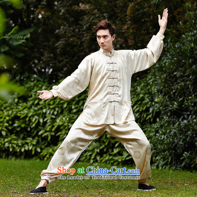 Mano-hwan's men Tang dynasty kit 2526-3) kung fu shirt collar new ethnic Han-Tang dynasty men in lung beige kit 01 XL Photo, prices, brand platters! The elections are supplied in the national character of distribution, so action, buy now enjoy more preferential! As soon as possible.