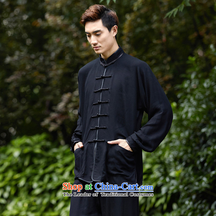 Mano-hwan's men Tang dynasty kit 2527-2) Kung Fu Tai Chi Kit shirt collar ethnic Han-tang replacing men black 02 M picture, prices, brand platters! The elections are supplied in the national character of distribution, so action, buy now enjoy more preferential! As soon as possible.