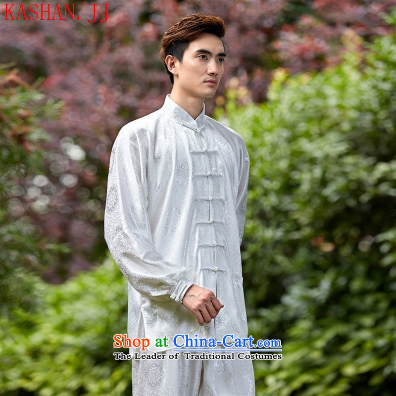 Mano-hwan's men Tang dynasty kit 2526-8) kung fu shirt collar new ethnic Han-Tang dynasty men in lung red kit 03 XXL, Card (KASHAN.JJ bandying Susan Sarandon) , , , shopping on the Internet