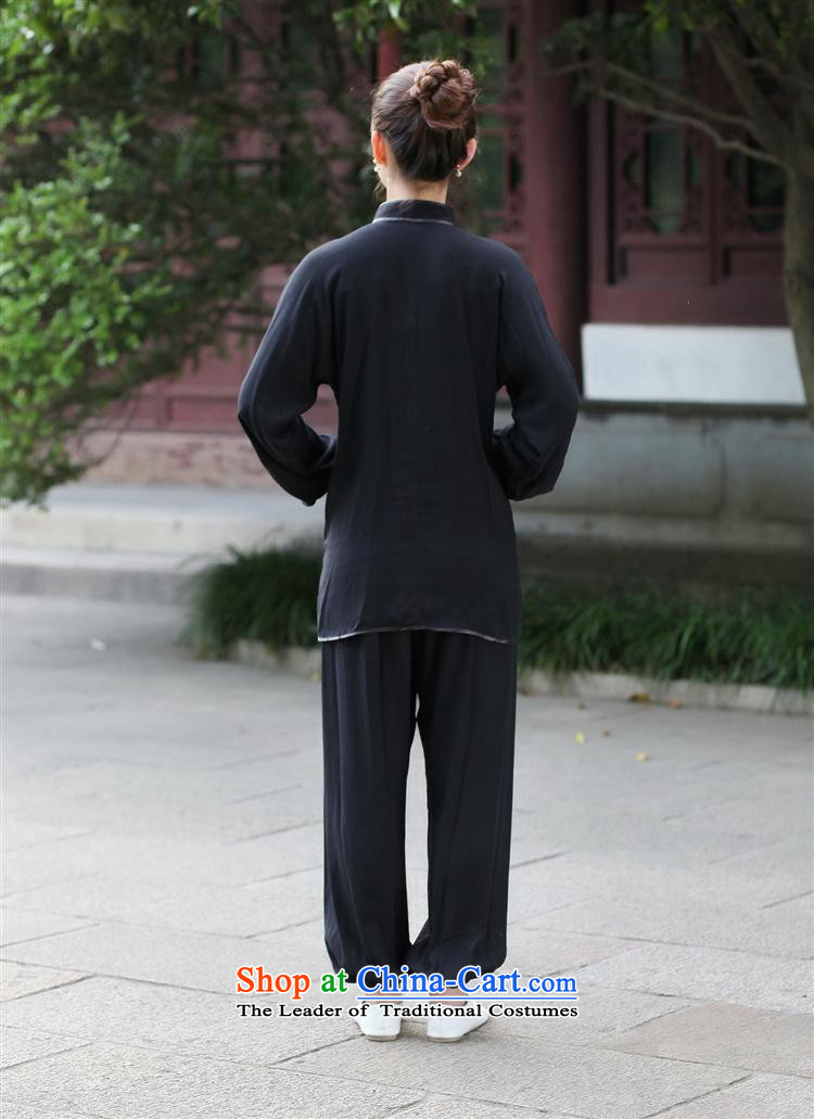 Mano-hwan's men Tang dynasty kit 2527-6) Kung Fu Tai Chi Kit shirt collar ethnic Han-tang replacing men black 02 XL Photo, prices, brand platters! The elections are supplied in the national character of distribution, so action, buy now enjoy more preferential! As soon as possible.