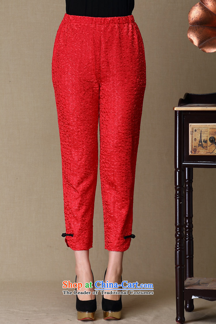 The population of the forklift truck to the elderly in the mother increase of 9 trousers FZ325 leisure red XL Photo, prices, brand platters! The elections are supplied in the national character of distribution, so action, buy now enjoy more preferential! As soon as possible.