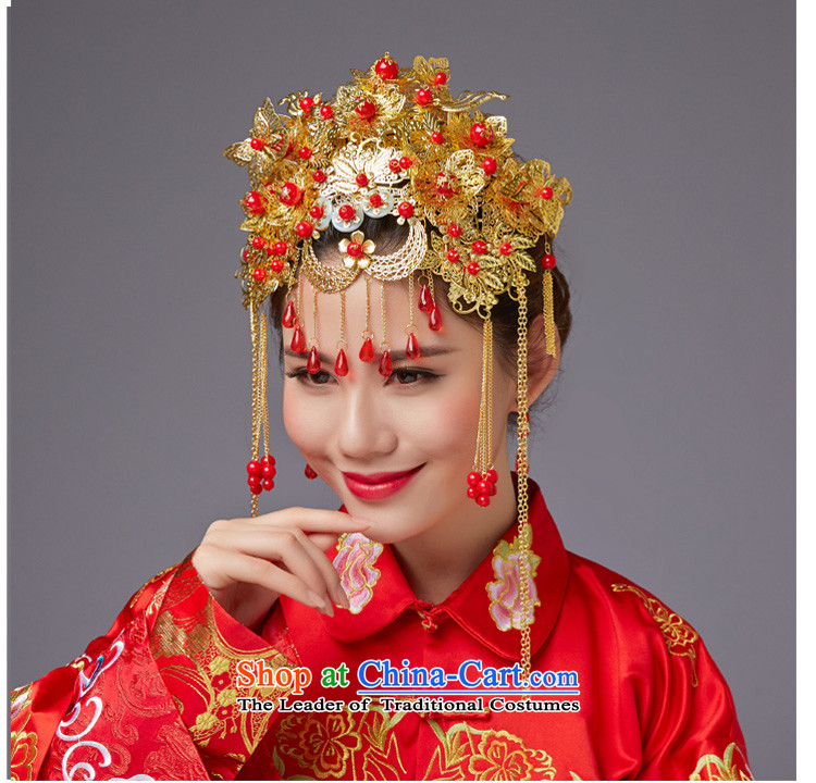 The Friends of ancient headdress edging CHINESE CHEONGSAM FUNG Sau Wo Service Classic Champion Accessories Red Head Ornaments marriages ornaments picture color pictures, prices, brand platters! The elections are supplied in the national character of distribution, so action, buy now enjoy more preferential! As soon as possible.