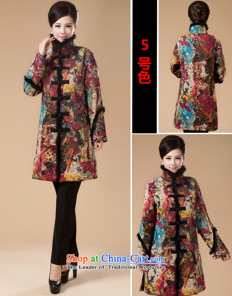 The Cave of the elderly for autumn and winter new thick Tang dynasty windbreaker hip trendy fashion in the long, Ms. Tang dynasty cotton coat 207.6 2 color photo XXL, prices, brand platters! The elections are supplied in the national character of distribution, so action, buy now enjoy more preferential! As soon as possible.