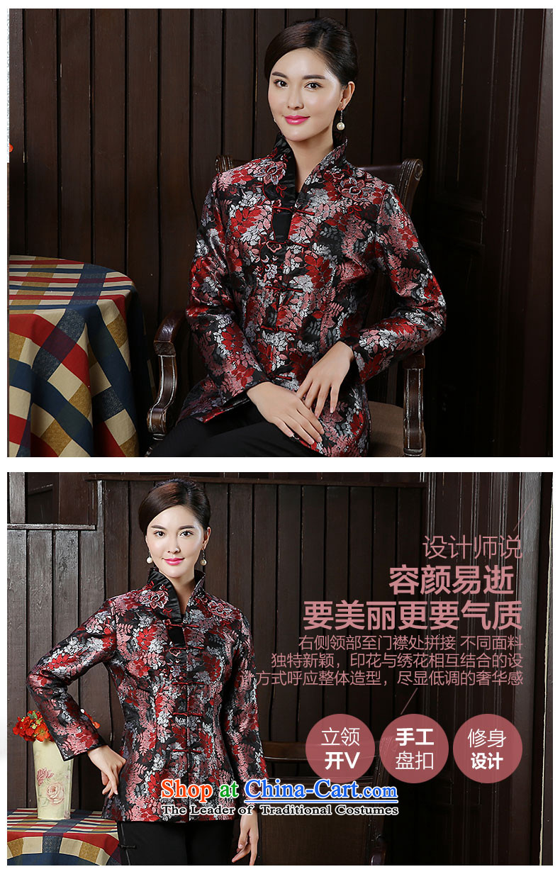 [Sau Kwun Tong] Cayman Ying 2015 Fall/Winter Collections Of Chinese Antique Ms. New Tang dynasty jacket coat TC5919 mother Suit M picture, prices, brand platters! The elections are supplied in the national character of distribution, so action, buy now enjoy more preferential! As soon as possible.