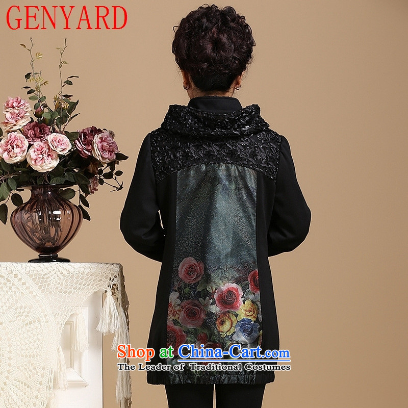The fall of new, GENYARD older women in the medium to long term, of the jacket back-to-Back Women spell larger mother replacing purple XXXL,GENYARD,,, shopping on the Internet
