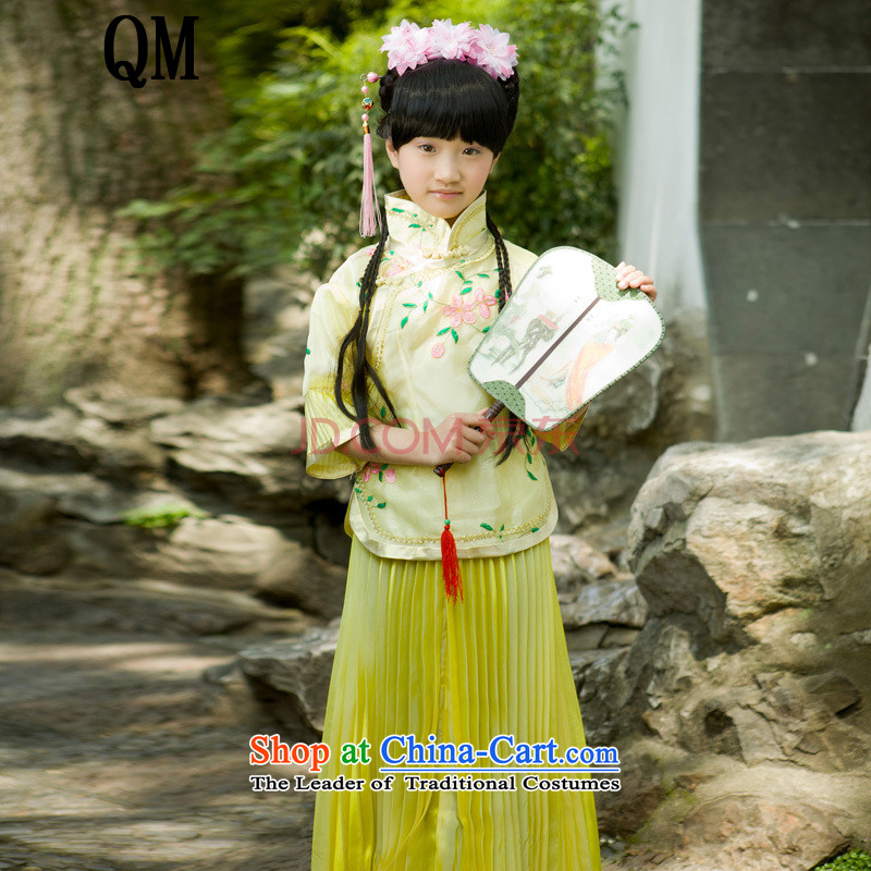 At the end of Light Classical Han-Republic of Korea-student girls girls princess fairies photo album guzheng guqin CX6 will  end of green light 130cm, shopping on the Internet has been pressed.