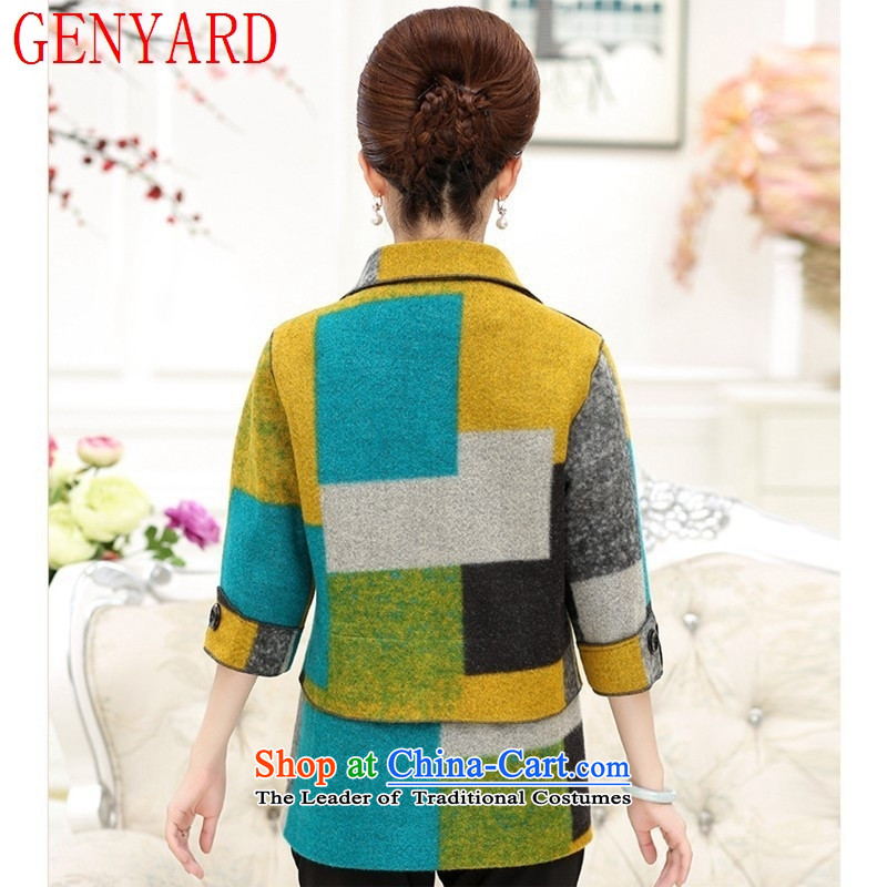 New Spring and Autumn GENYARD2015) women's gross is older. Large jacket cuff mother blouses red XL,GENYARD,,, shopping on the Internet