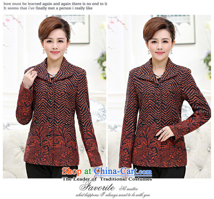 New Spring and Autumn GENYARD2015) women's gross is older large load mother coat grandma blouses red XXXXL picture, prices, brand platters! The elections are supplied in the national character of distribution, so action, buy now enjoy more preferential! As soon as possible.