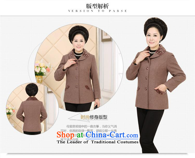 The autumn and winter GENYARD2015 new) women's gross is older large load mother coat grandma blouses red XL Photo, prices, brand platters! The elections are supplied in the national character of distribution, so action, buy now enjoy more preferential! As soon as possible.