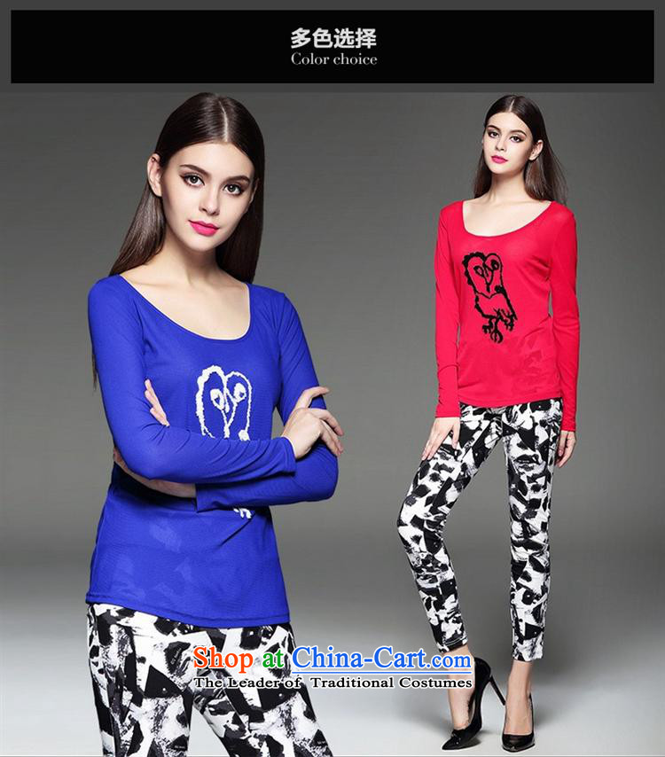 The European site autumn and winter clothes market new products and stylish animal stamp Sau San video stereo thin wild red T-shirt S picture, prices, brand platters! The elections are supplied in the national character of distribution, so action, buy now enjoy more preferential! As soon as possible.
