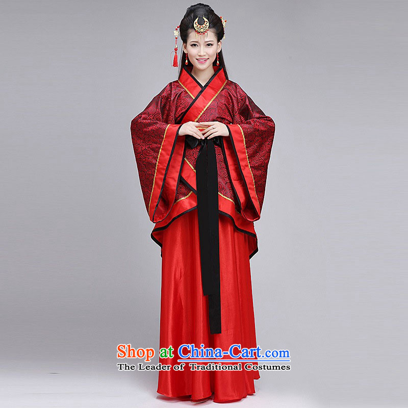 Han Xin Tong costume Han-Women's formal track civil Han-Tang dynasty improved wedding costumes , Han Xin Tong red , , , shopping on the Internet